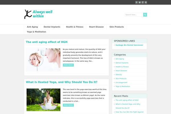 PaperCuts theme site design template sample