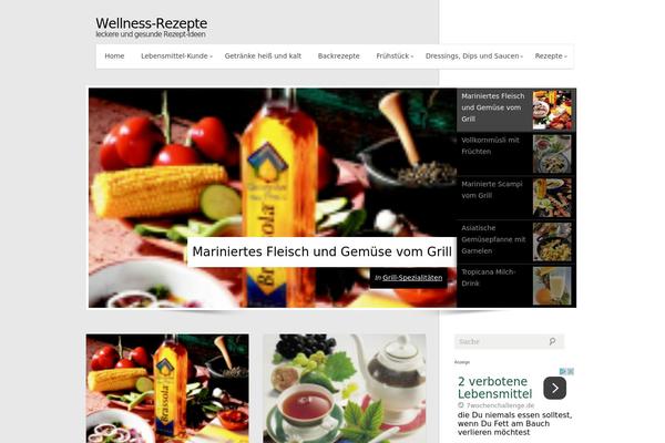 CookingPress theme site design template sample