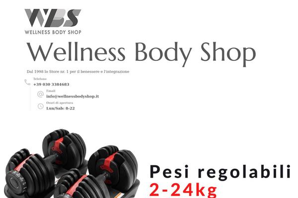 wellnessbodyshop.it site used Blossom Spa