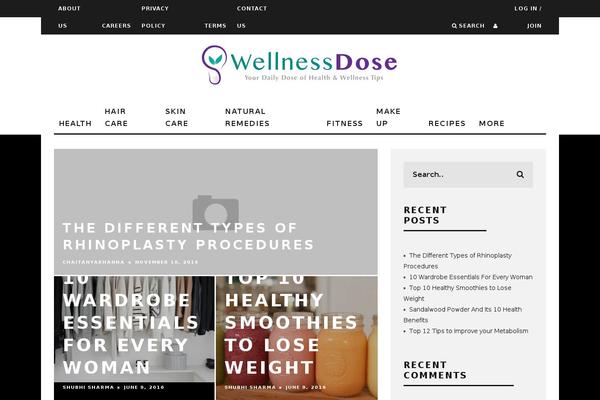Site using Meks Smart Social Widget plugin