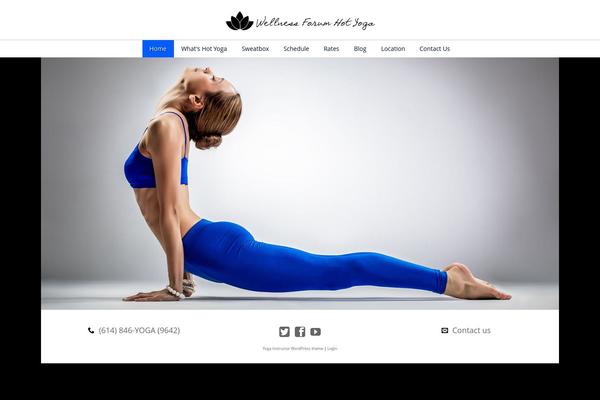 wellnessforumhotyoga.com site used Yogainstructor