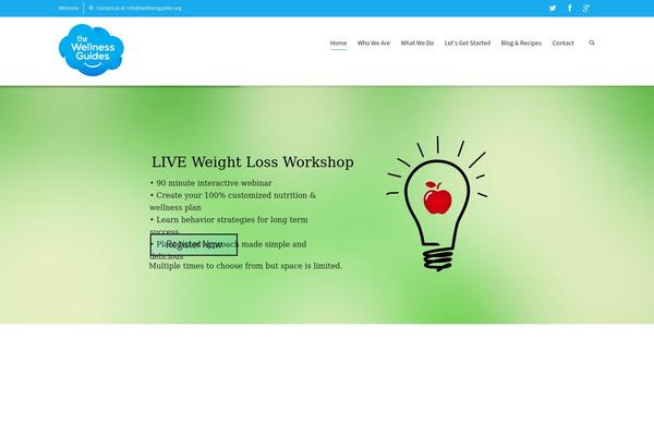 Dante theme site design template sample