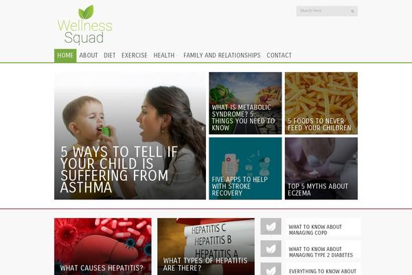 wellnesssquad.com site used Goodstart-theme