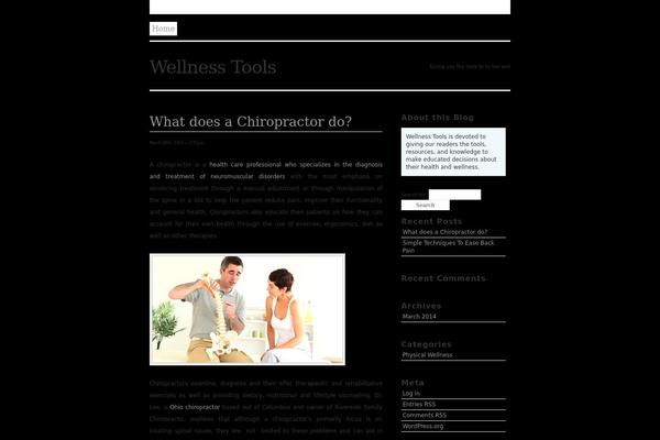Blass2 theme site design template sample