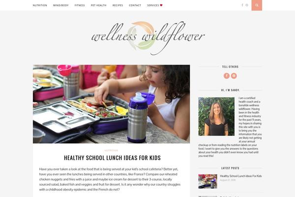 Florence theme site design template sample