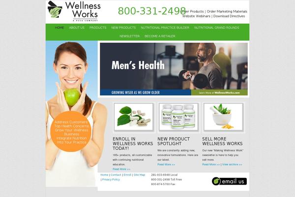 News theme site design template sample