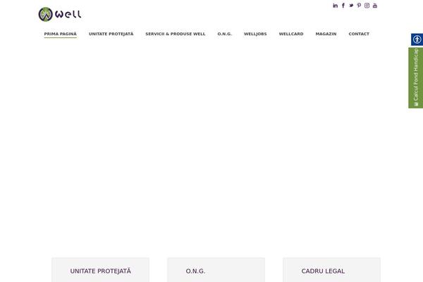 Site using Real Accessability plugin