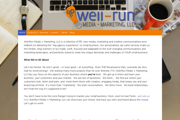 Revolution-pro theme site design template sample