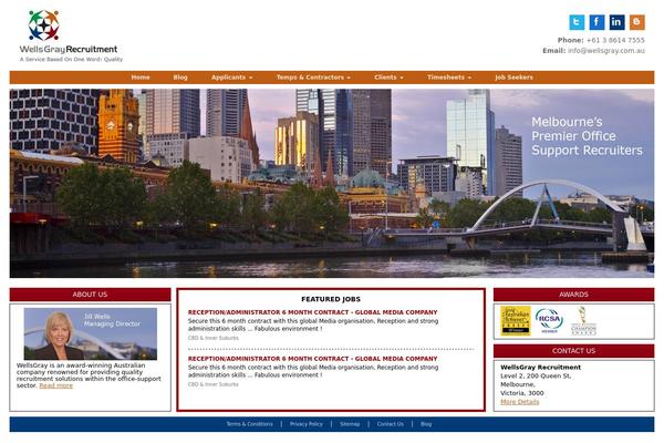 Site using Adlogic-job-board plugin