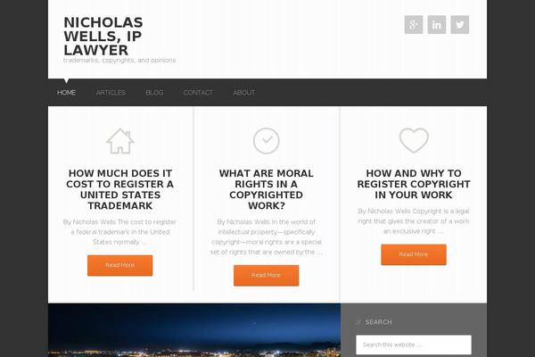 Streamline Pro theme site design template sample