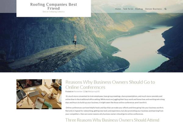 Namaha theme site design template sample