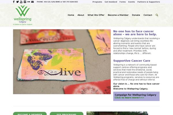 wellspringcalgary.ca site used Wellspring-calgary