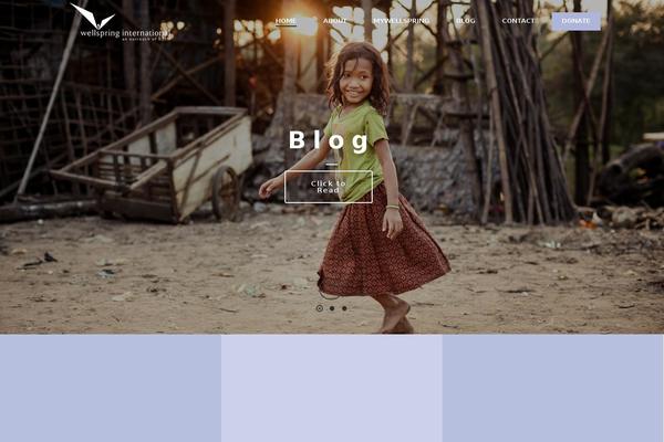 Jupiter Child theme site design template sample