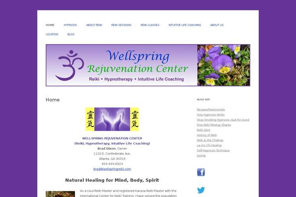 Twentytwelve-child theme site design template sample