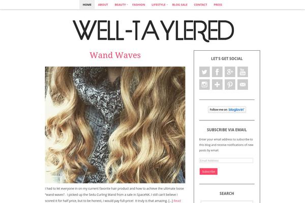 Site using Genesis Footer Widgets plugin