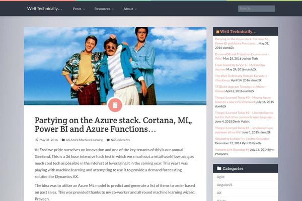 Keilir theme site design template sample