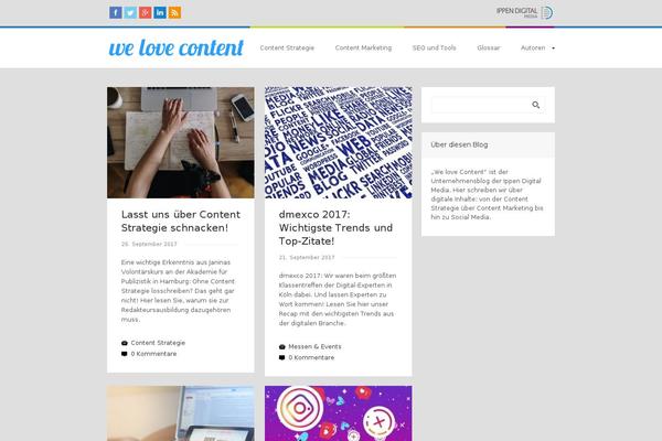 Zinc theme site design template sample