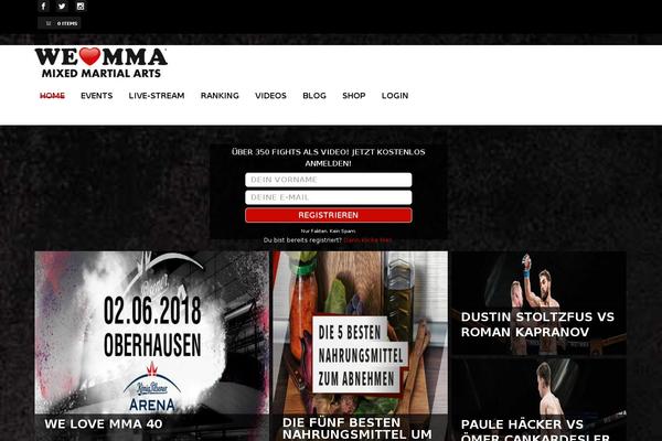 Site using Widgetize Pages Light plugin