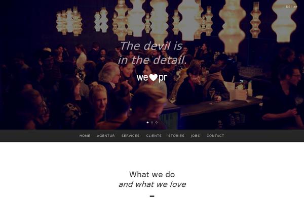 welovepr.de site used Welovepr