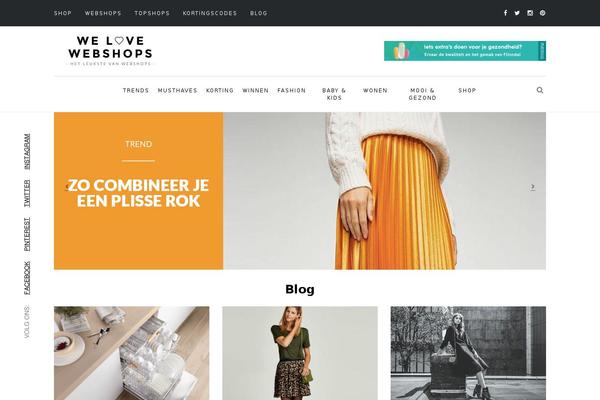 welovewebshops.nl site used Armonioso
