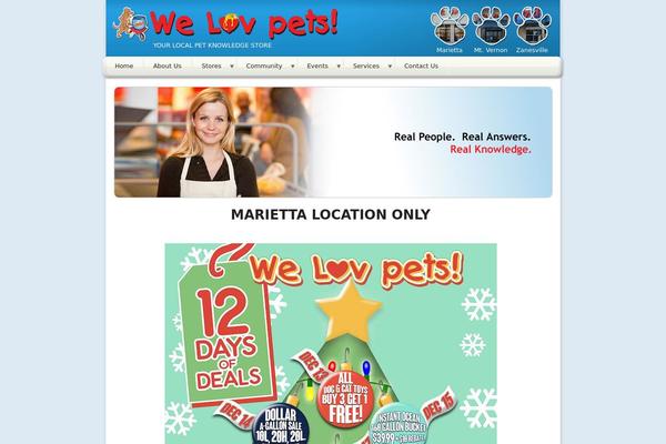 Woof theme site design template sample