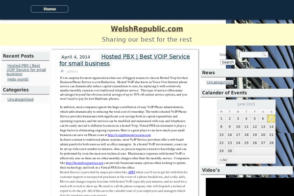 Piedmont theme site design template sample