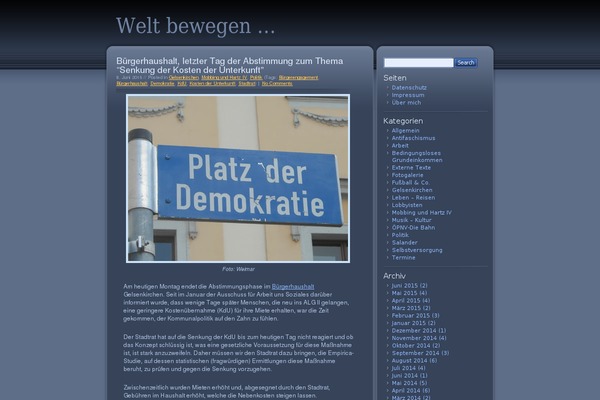 welt-bewegen.com site used Dark Side