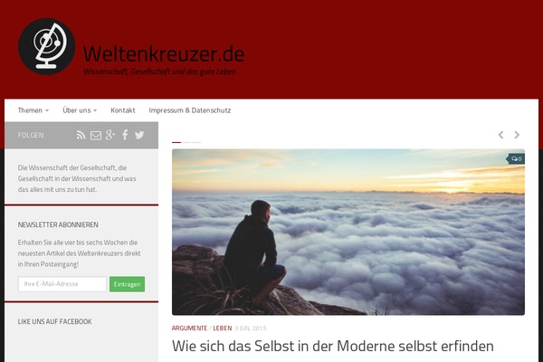 weltenkreuzer.de site used Verbosa