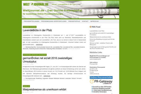 Magbook theme site design template sample