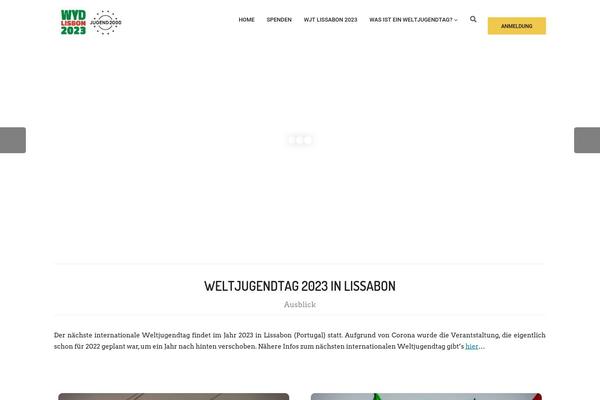 Groppe theme site design template sample
