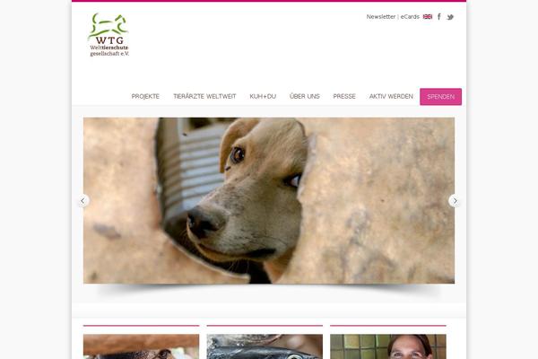 welttierschutz.org site used KadenceWP