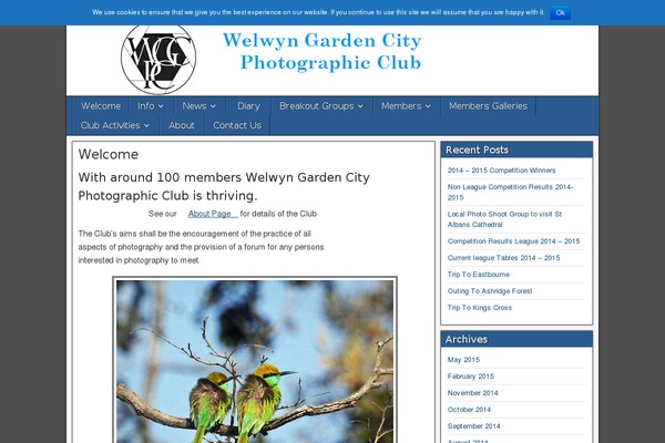 welwynphotoclub.org.uk site used Frontier