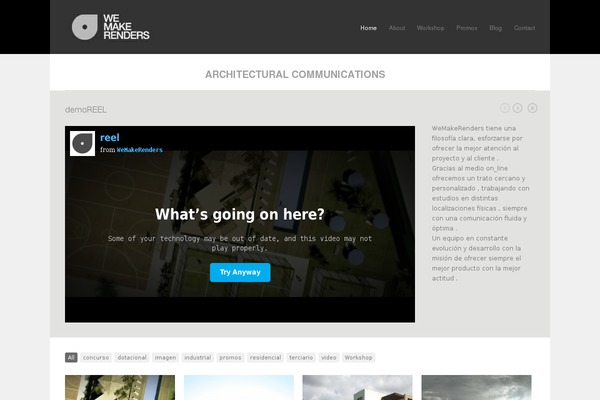 Reveal theme site design template sample