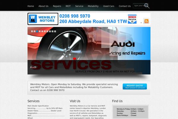 Boldy theme site design template sample