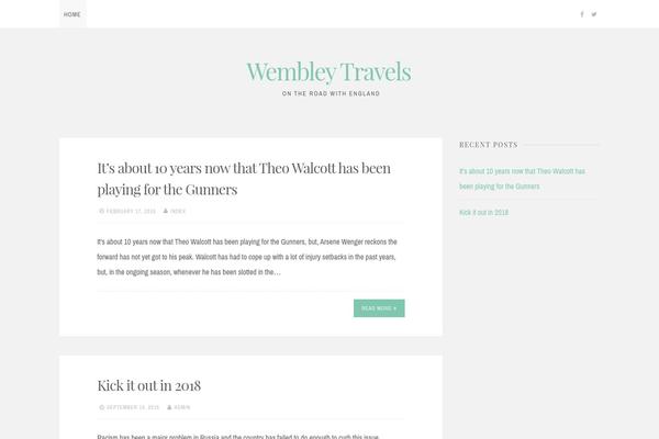 Nucleare theme site design template sample