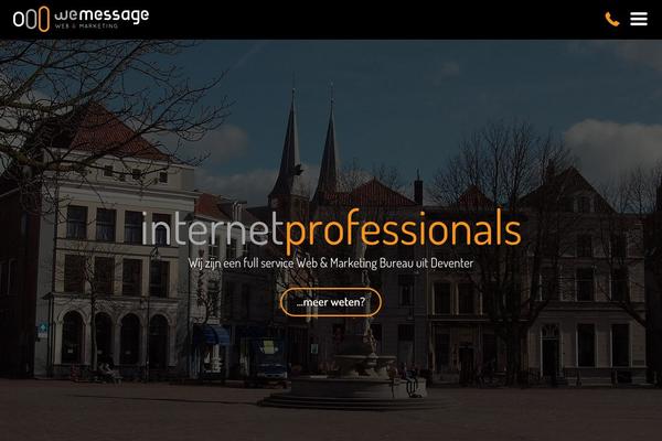wemessage.nl site used Wm