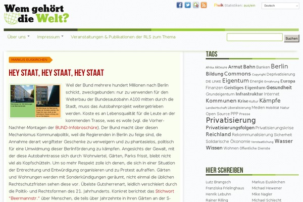 Site using Donottrack plugin
