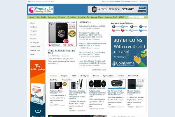 Forester theme site design template sample