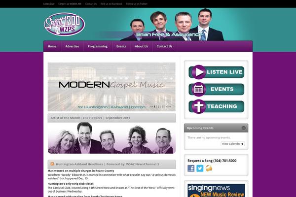Broadway theme site design template sample