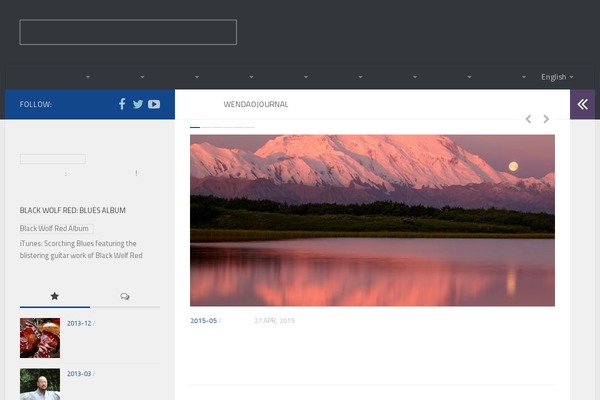 Hueman theme site design template sample