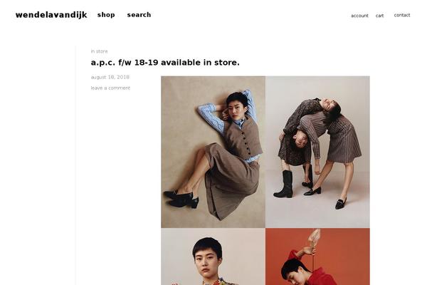 Ryu theme site design template sample