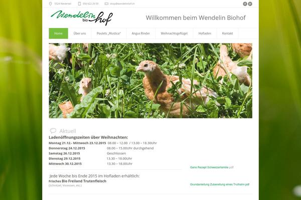 Eco Nature theme site design template sample