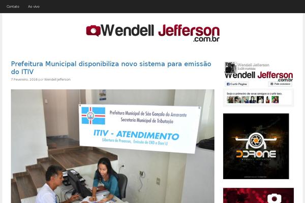 Napoli theme site design template sample