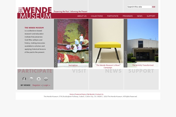 wendemuseum.org site used Wende