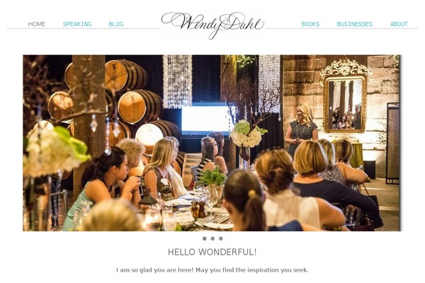 wendydahl.com site used Wordpresscanvas-s2