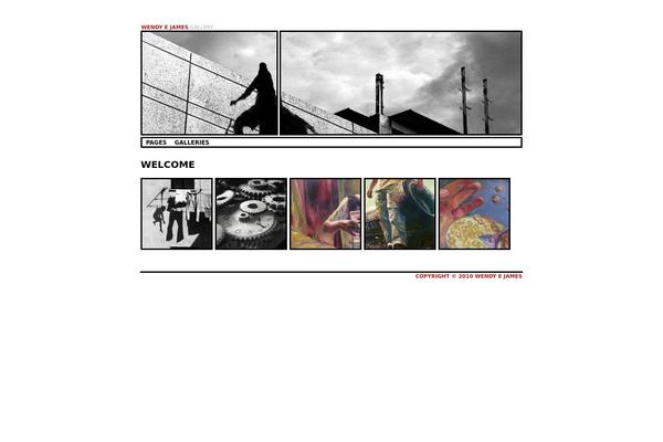 an ordinary theme theme site design template sample