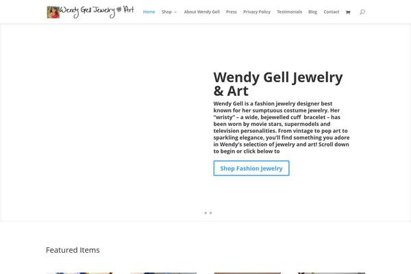 Divi theme site design template sample