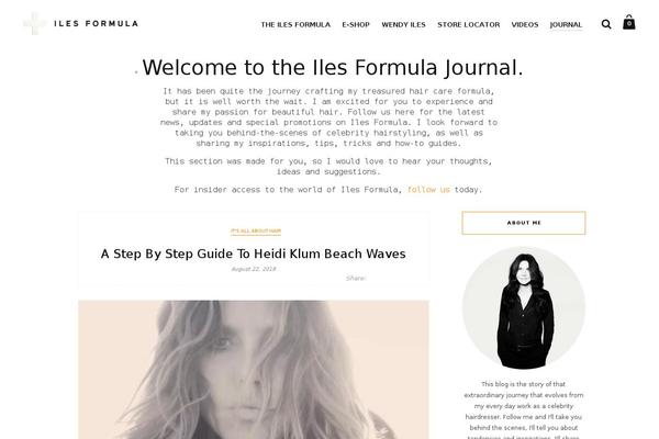 North theme site design template sample
