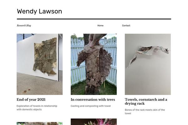 Site using Raratheme-companion plugin