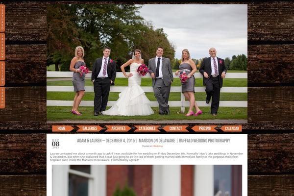 Prophoto4 theme site design template sample